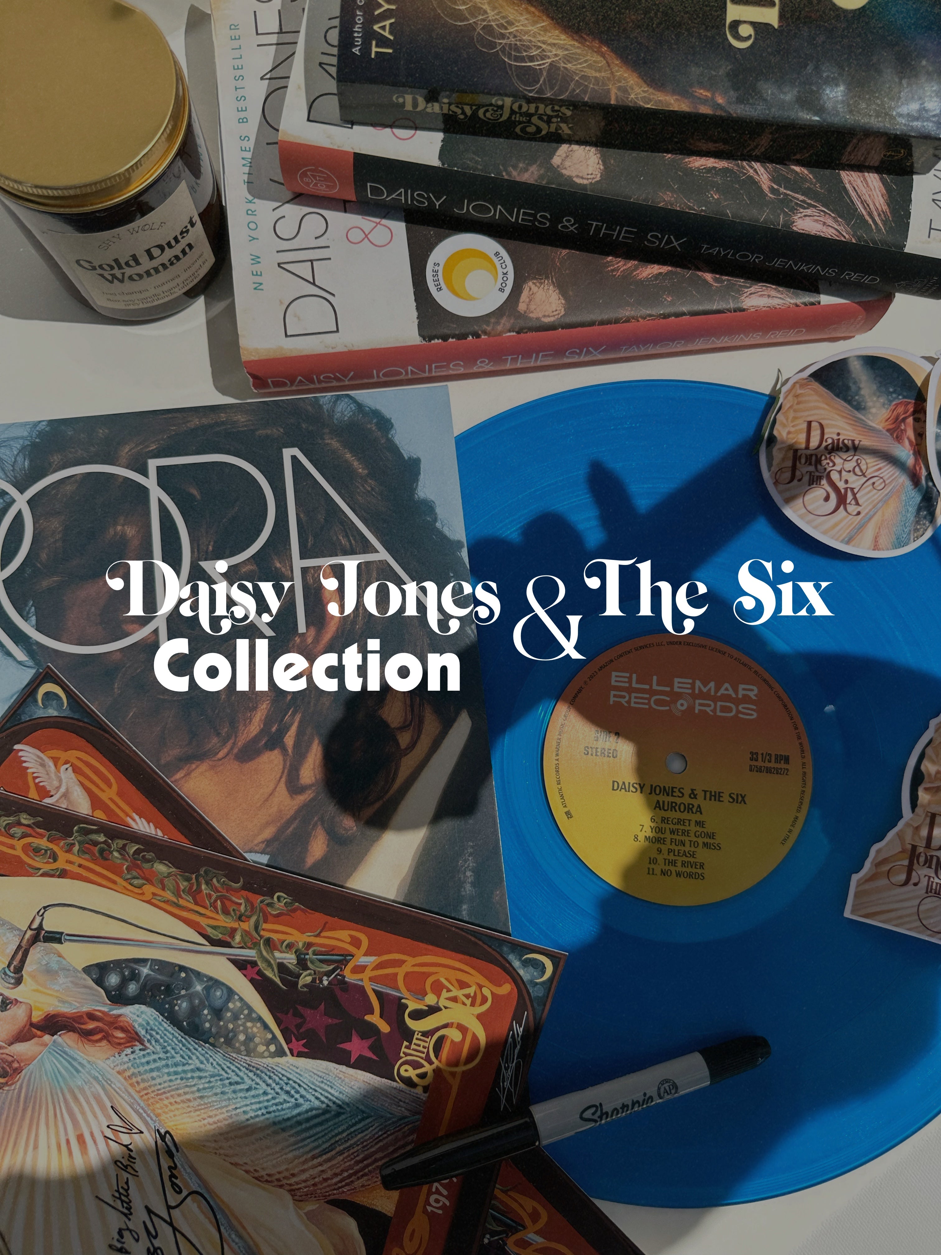 Daisy Jones and The Six Show Poster Book Lover Gift - Happy Place for Music  Lovers