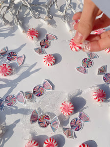 Holiday, Peppermint Candy Sticker
