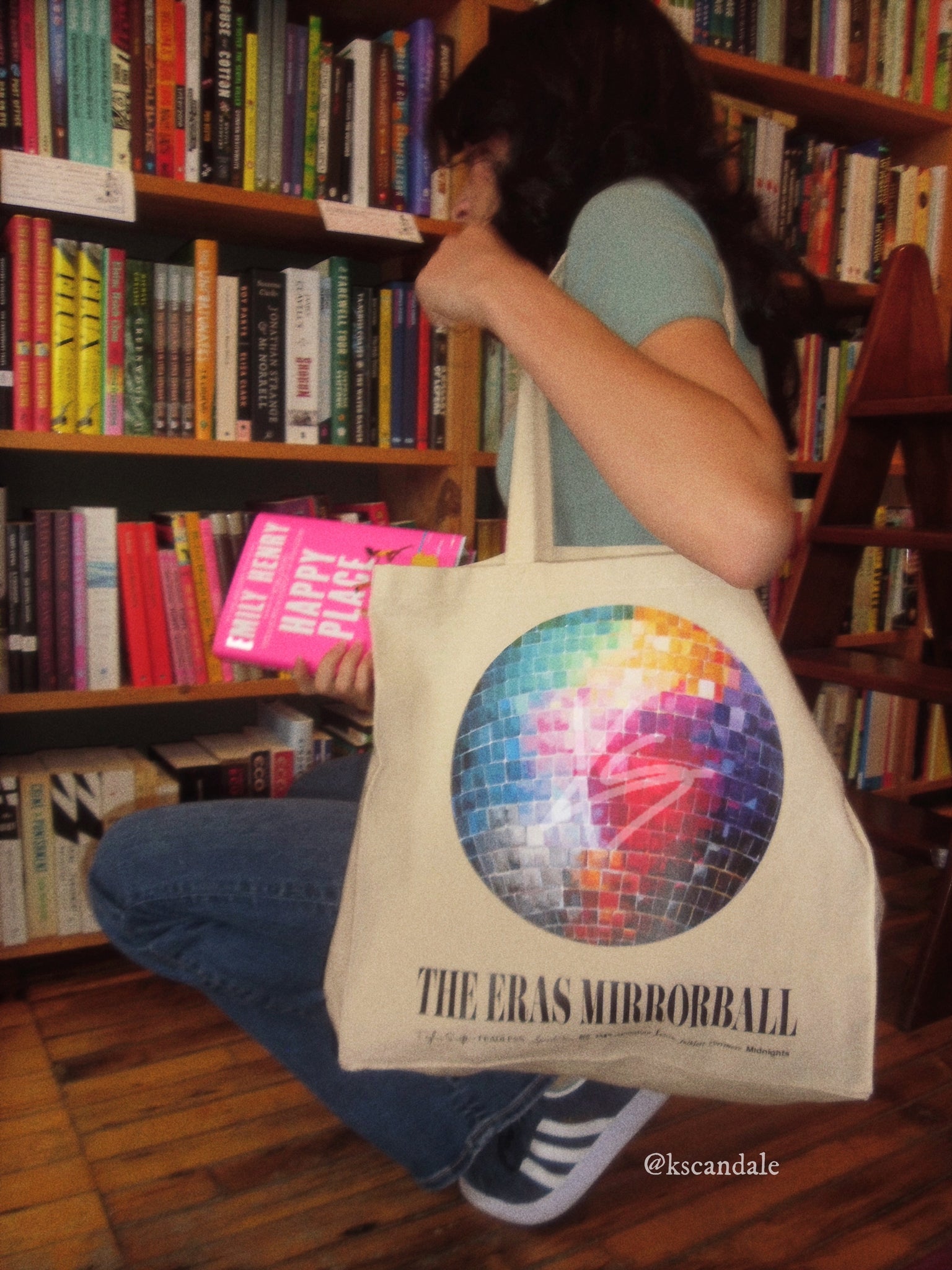 The Eras Mirrorball Tote Bag