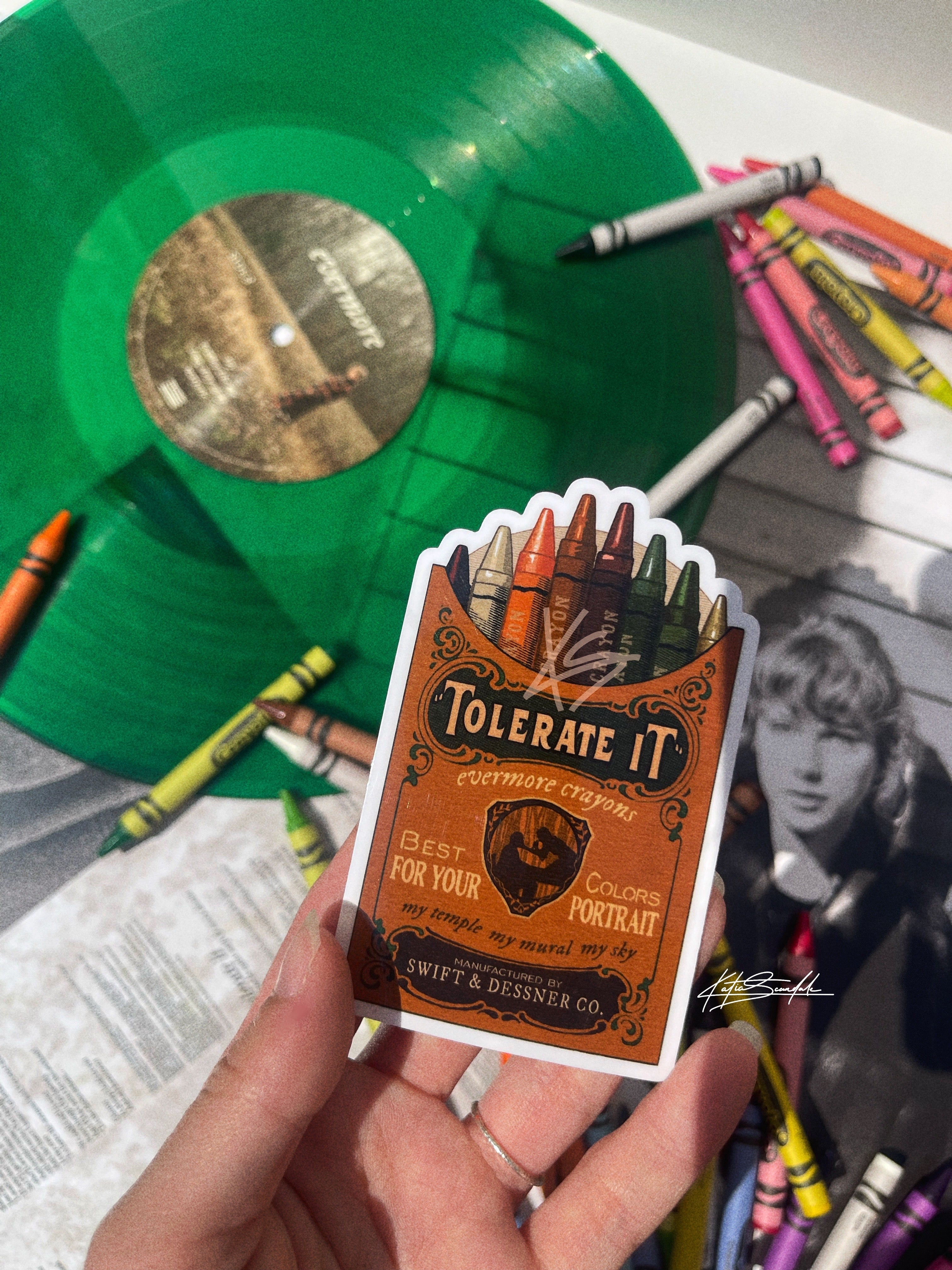 Portrait Colors Sticker