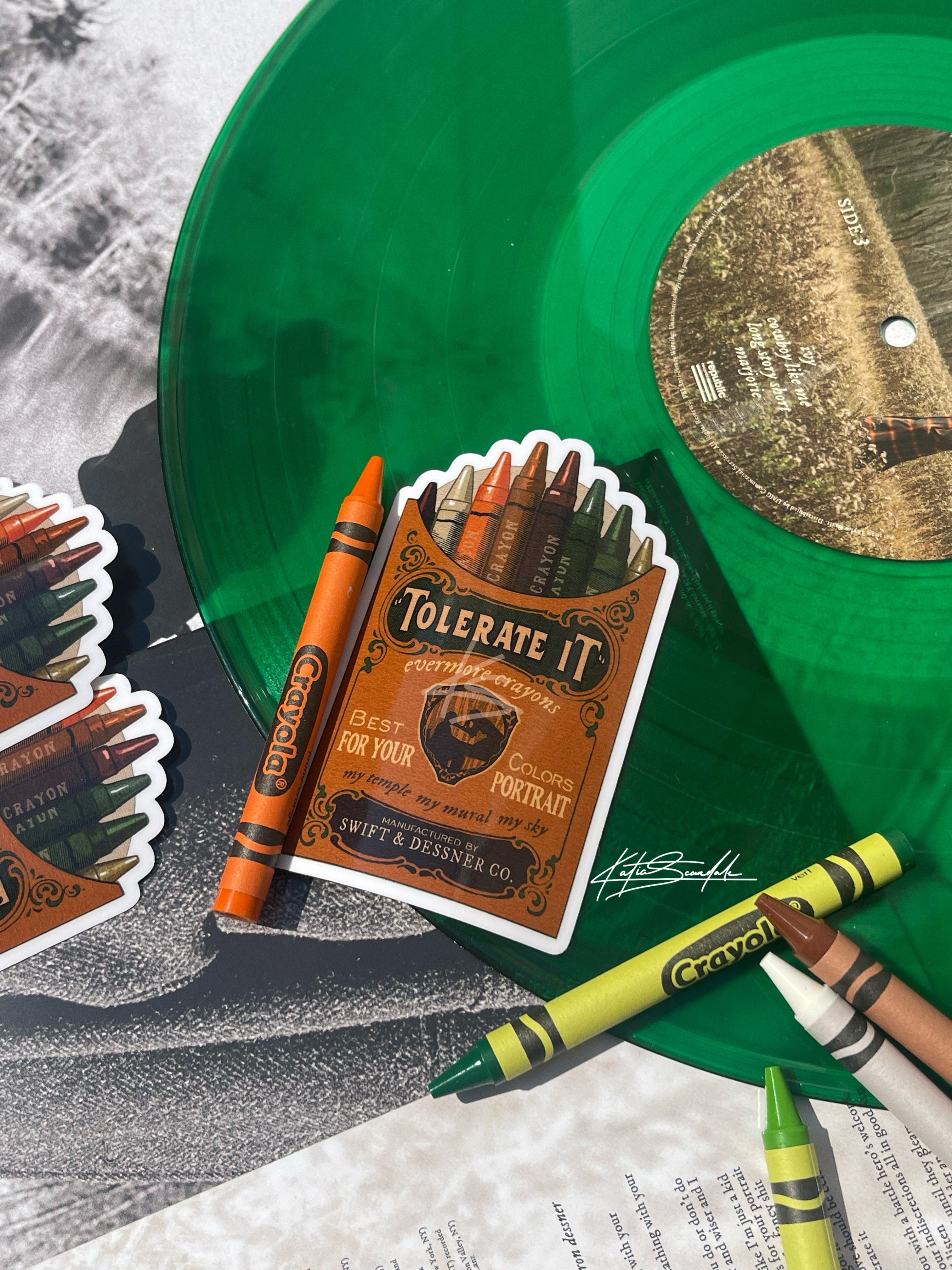 Portrait Colors Sticker