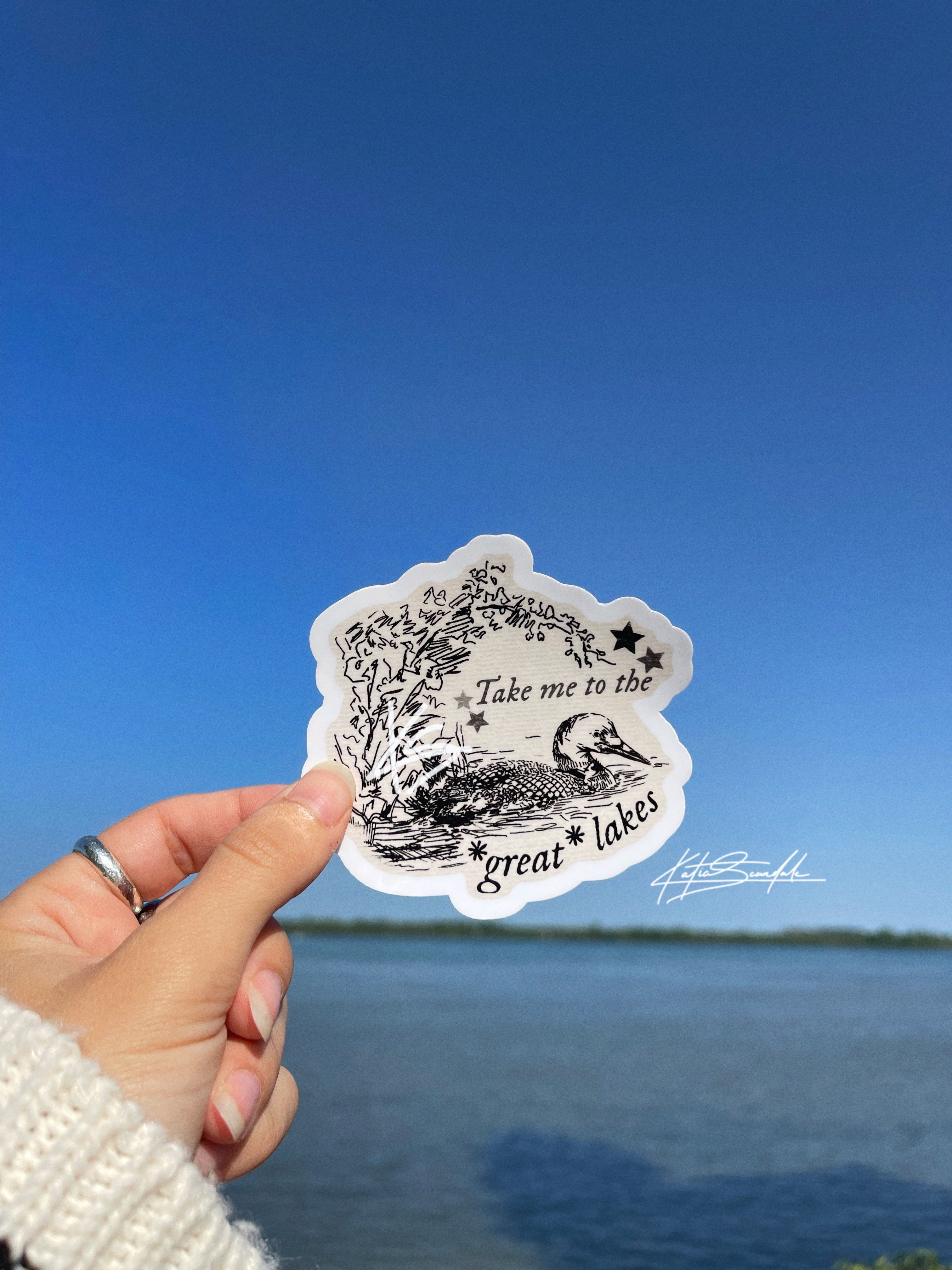 *Great* Lakes Sticker