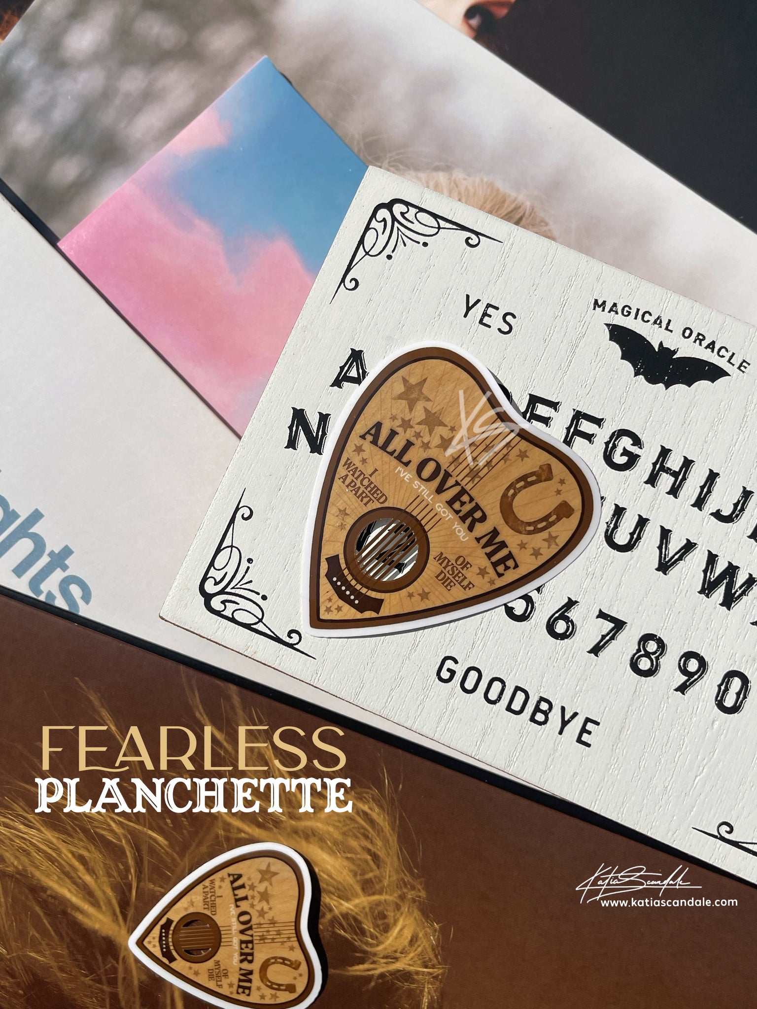Fearless Planchette Sticker