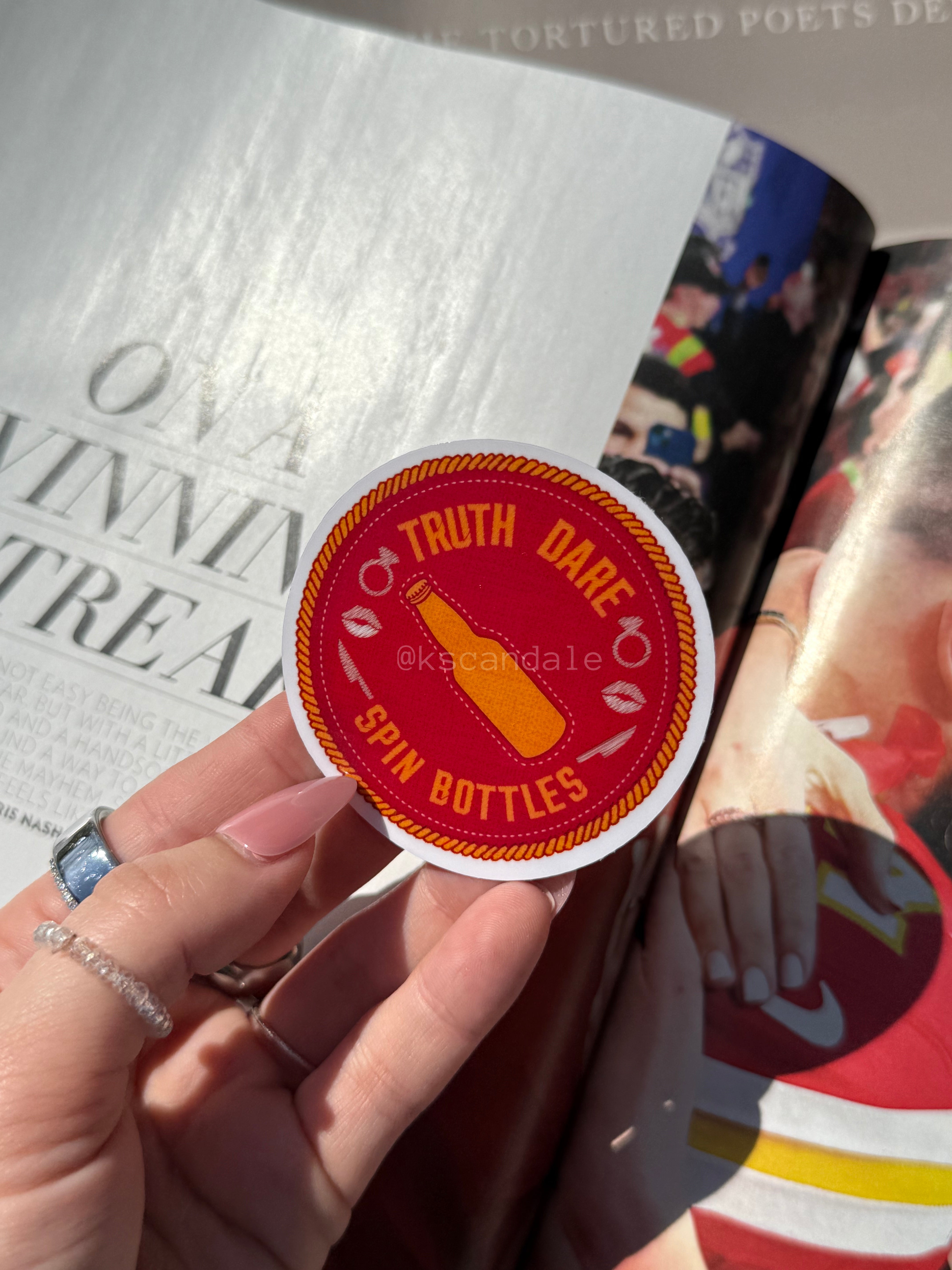 Scouts Honour Patch Sticker