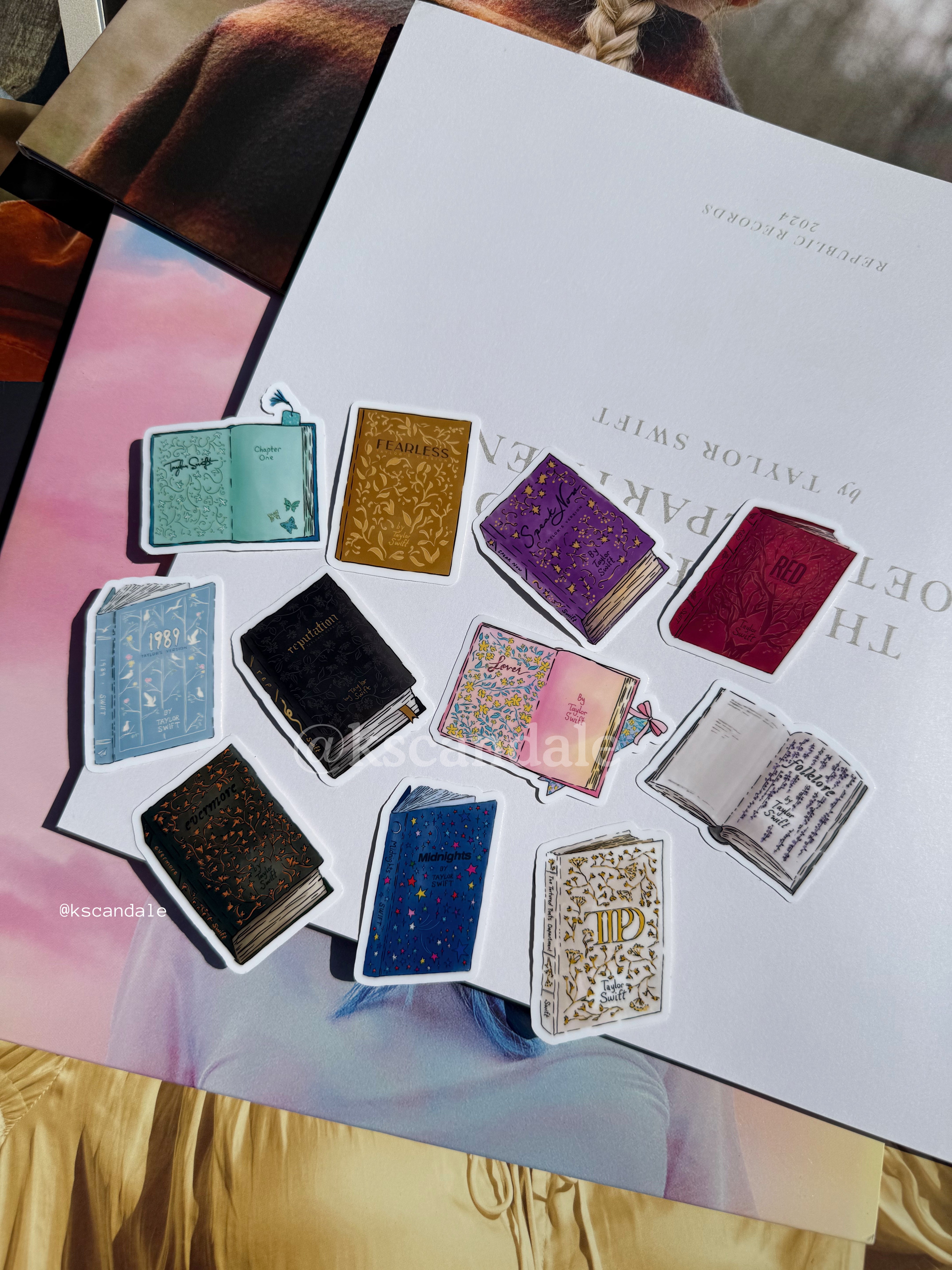 Tezza World Sticker From the Library of... Sticker – Katia Scandale