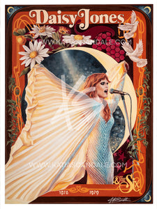 Daisy in Bloom 18x24 Concert Poster