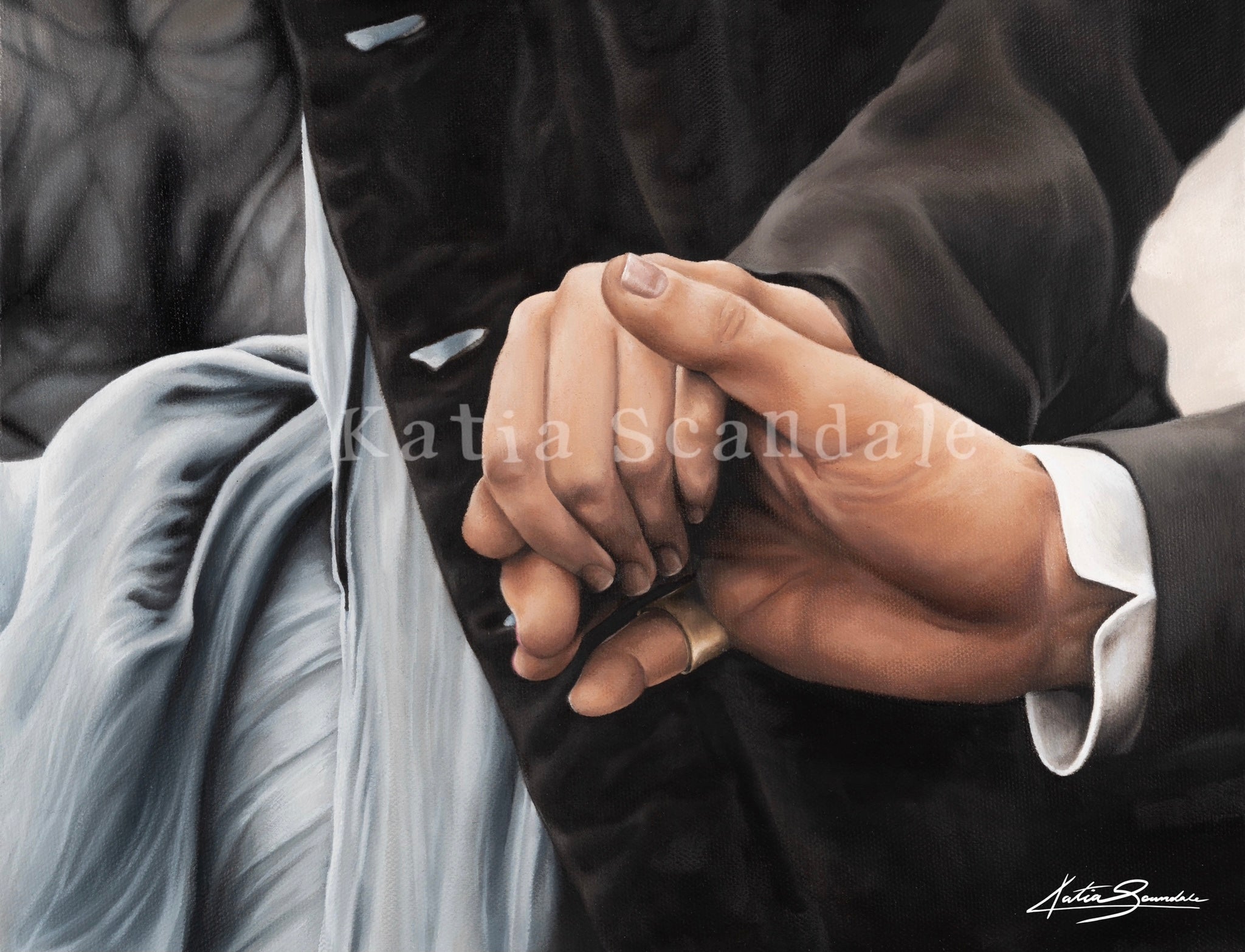 "First Touch" Fine Art Print