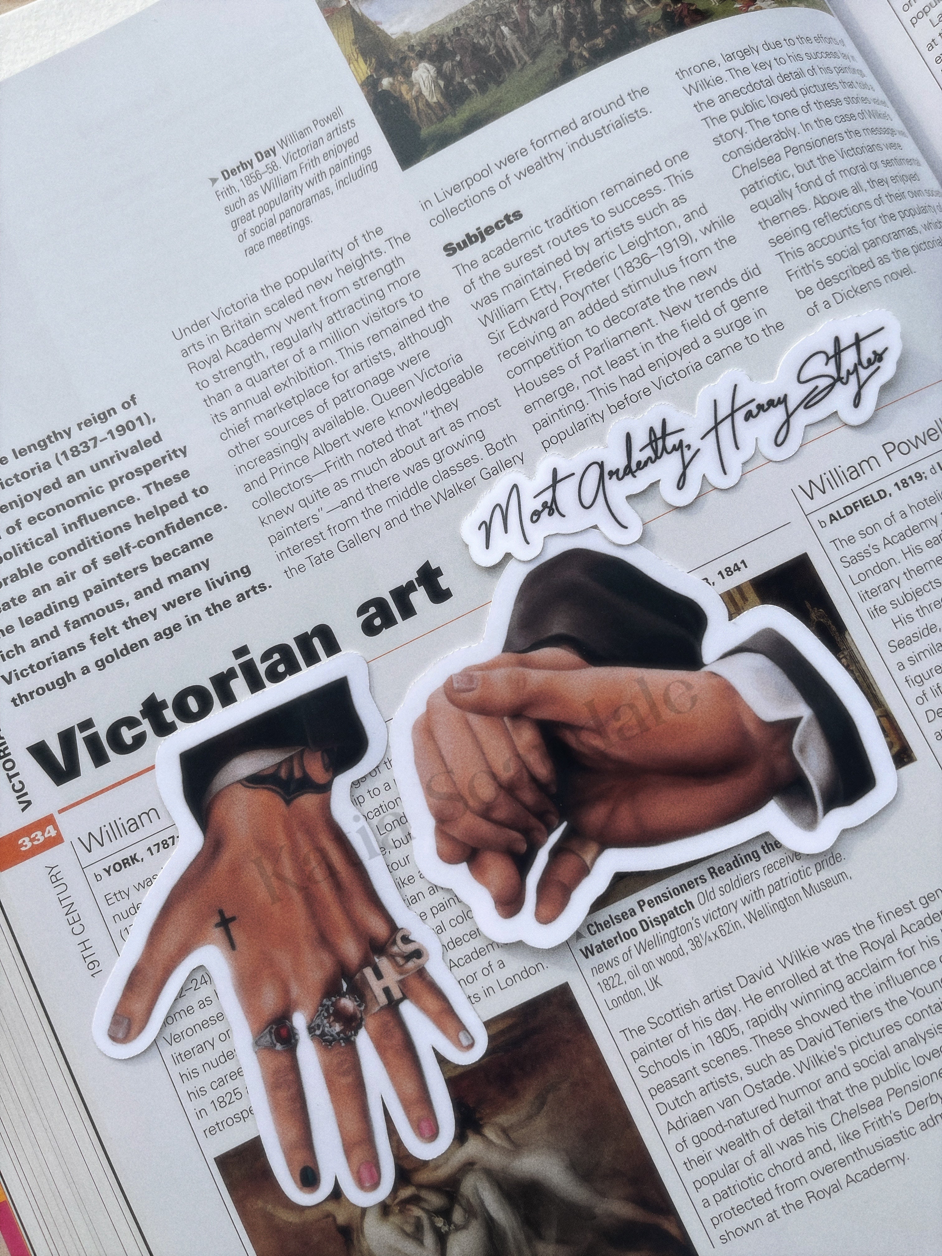 "Most Ardently, Harry Styles" Stickers