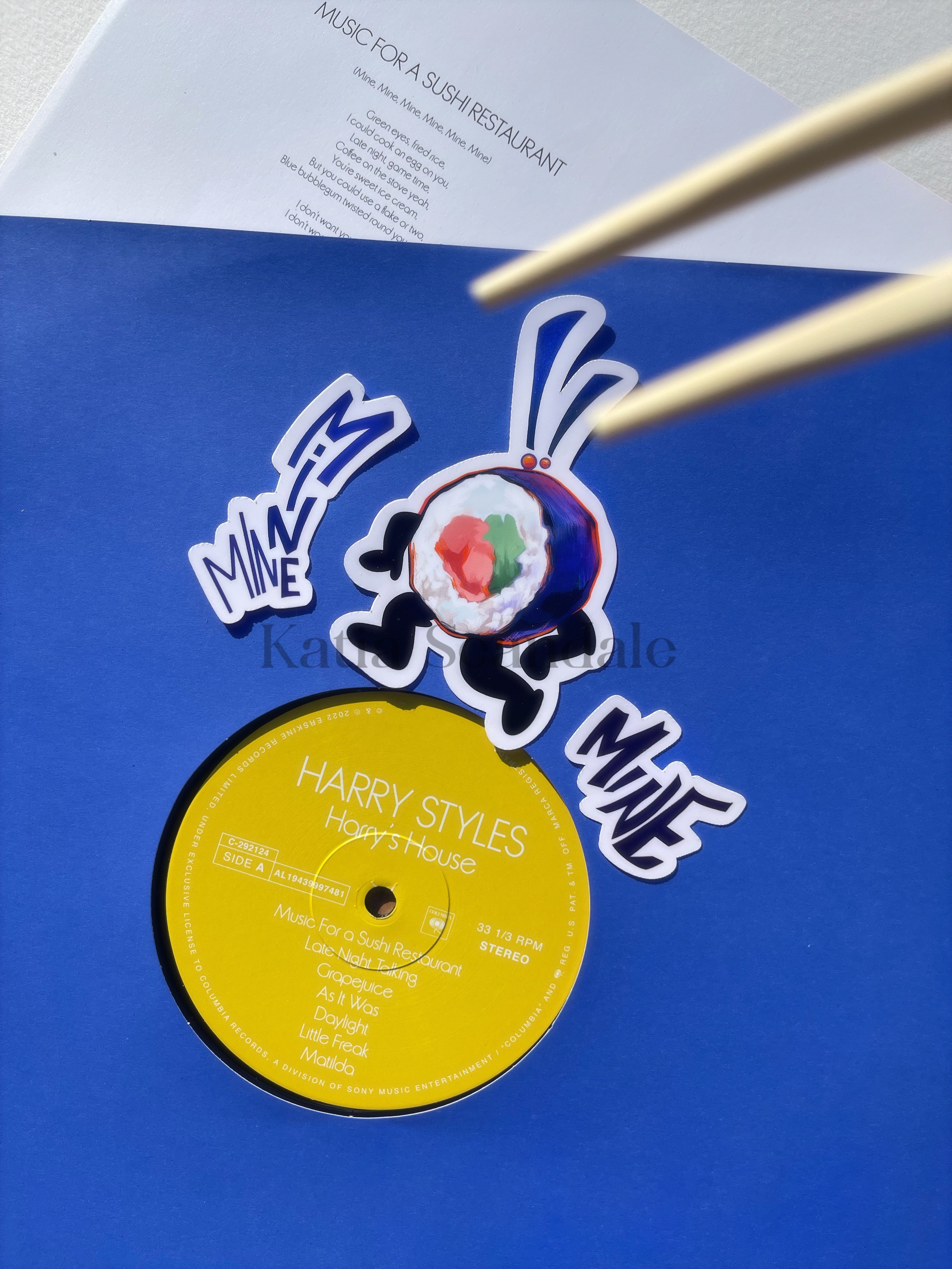 "MINE, MINE, MINE" Sticker Set