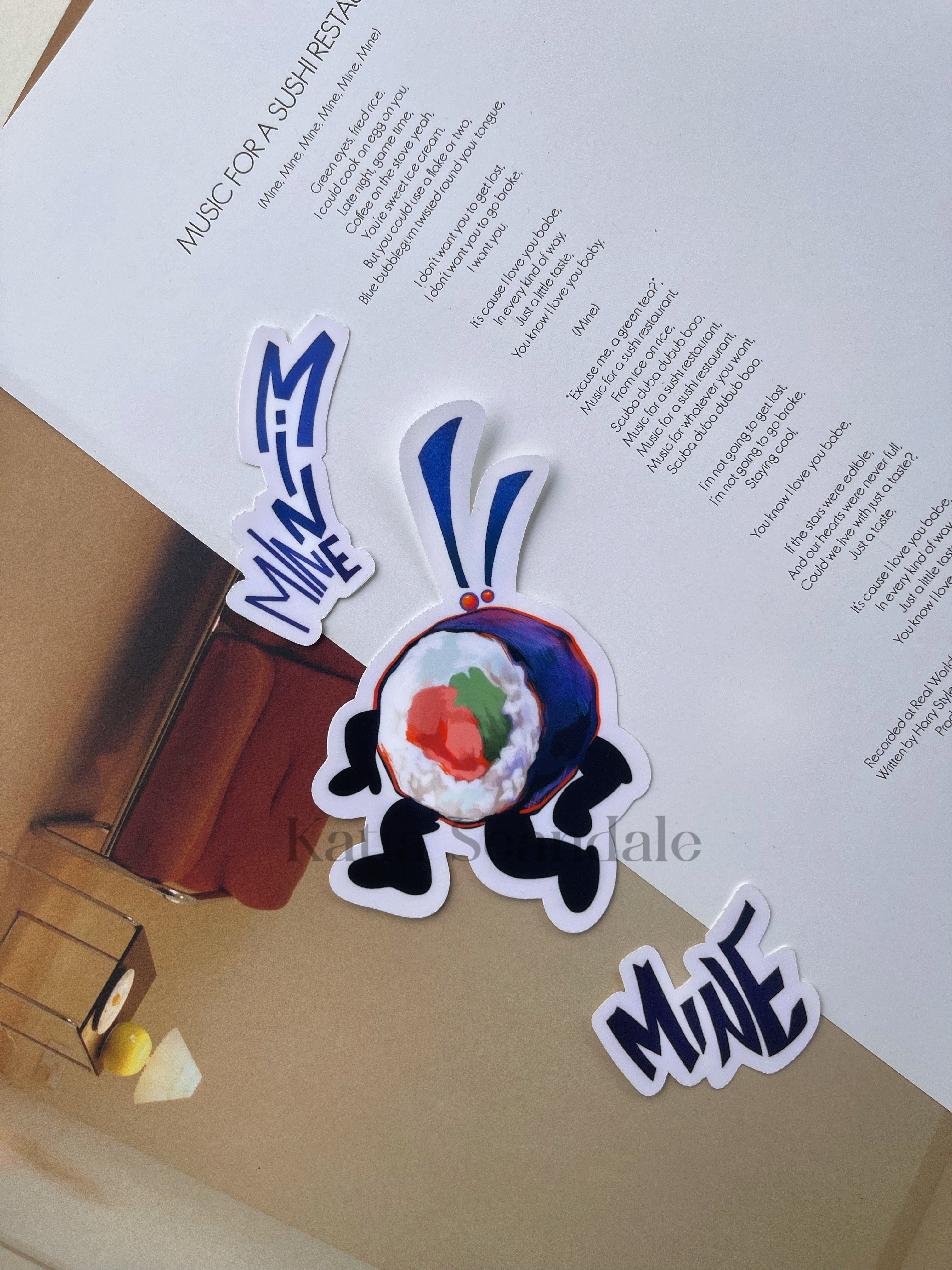 "MINE, MINE, MINE" Sticker Set