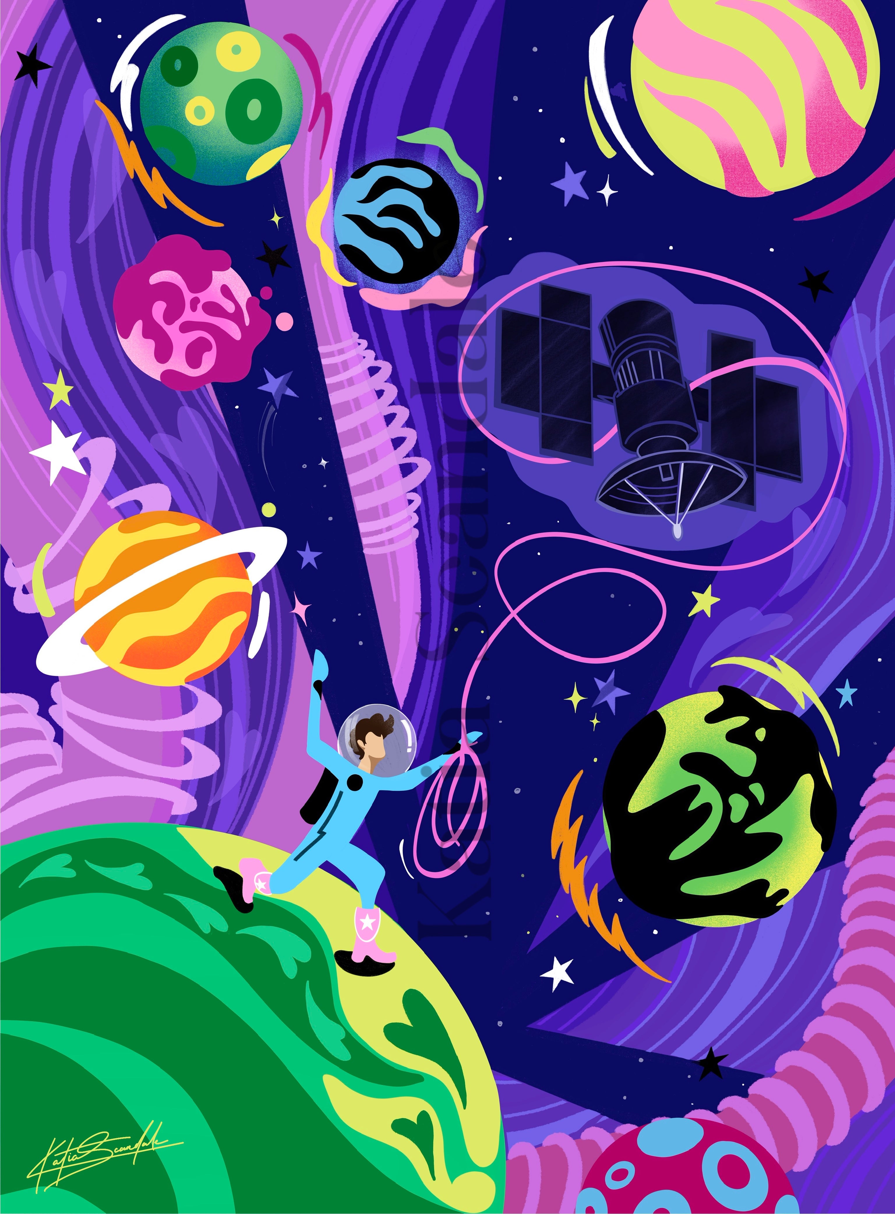 "Waiting For Ya" Art Print