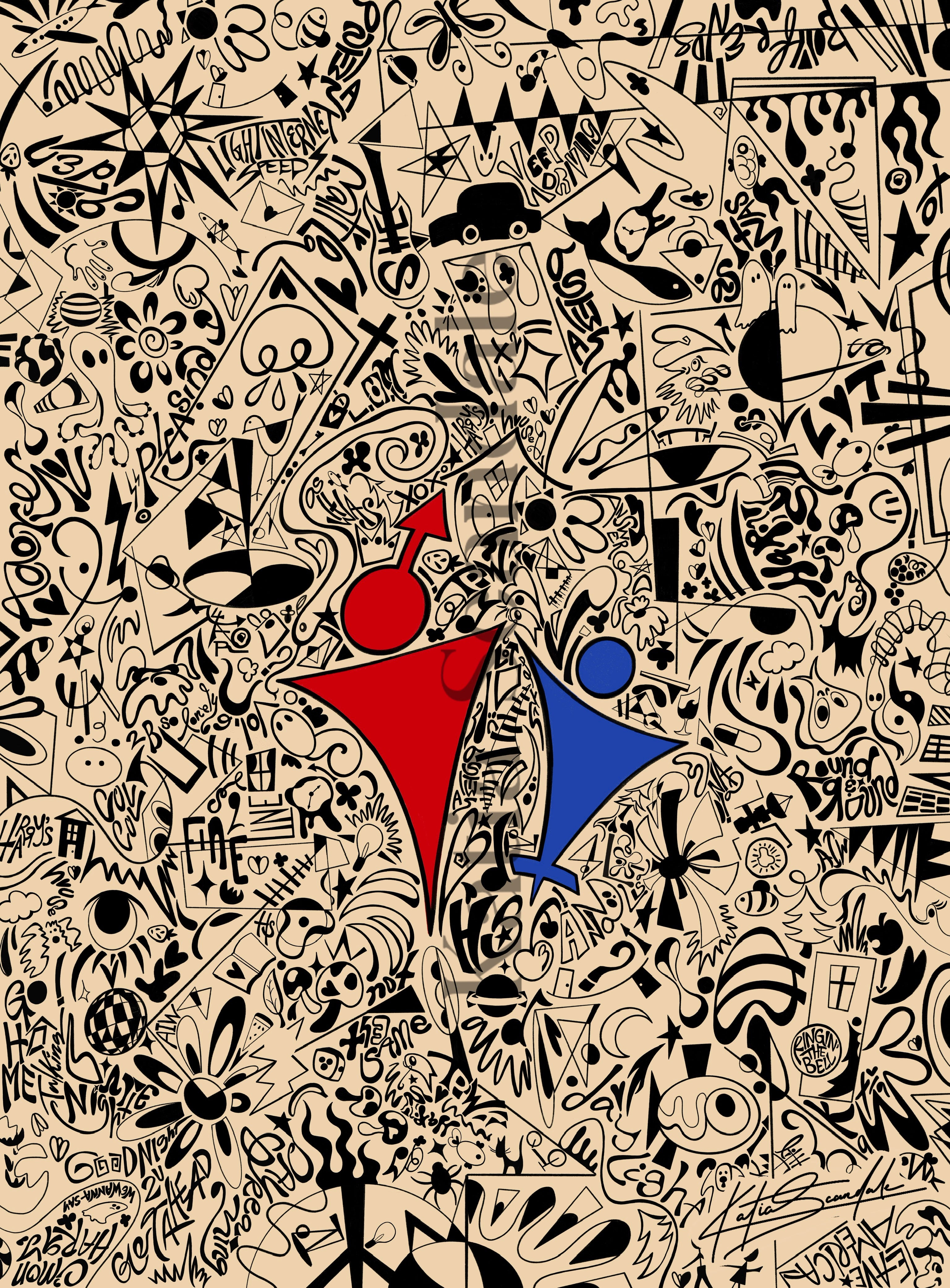 "Not the Same" Art Print