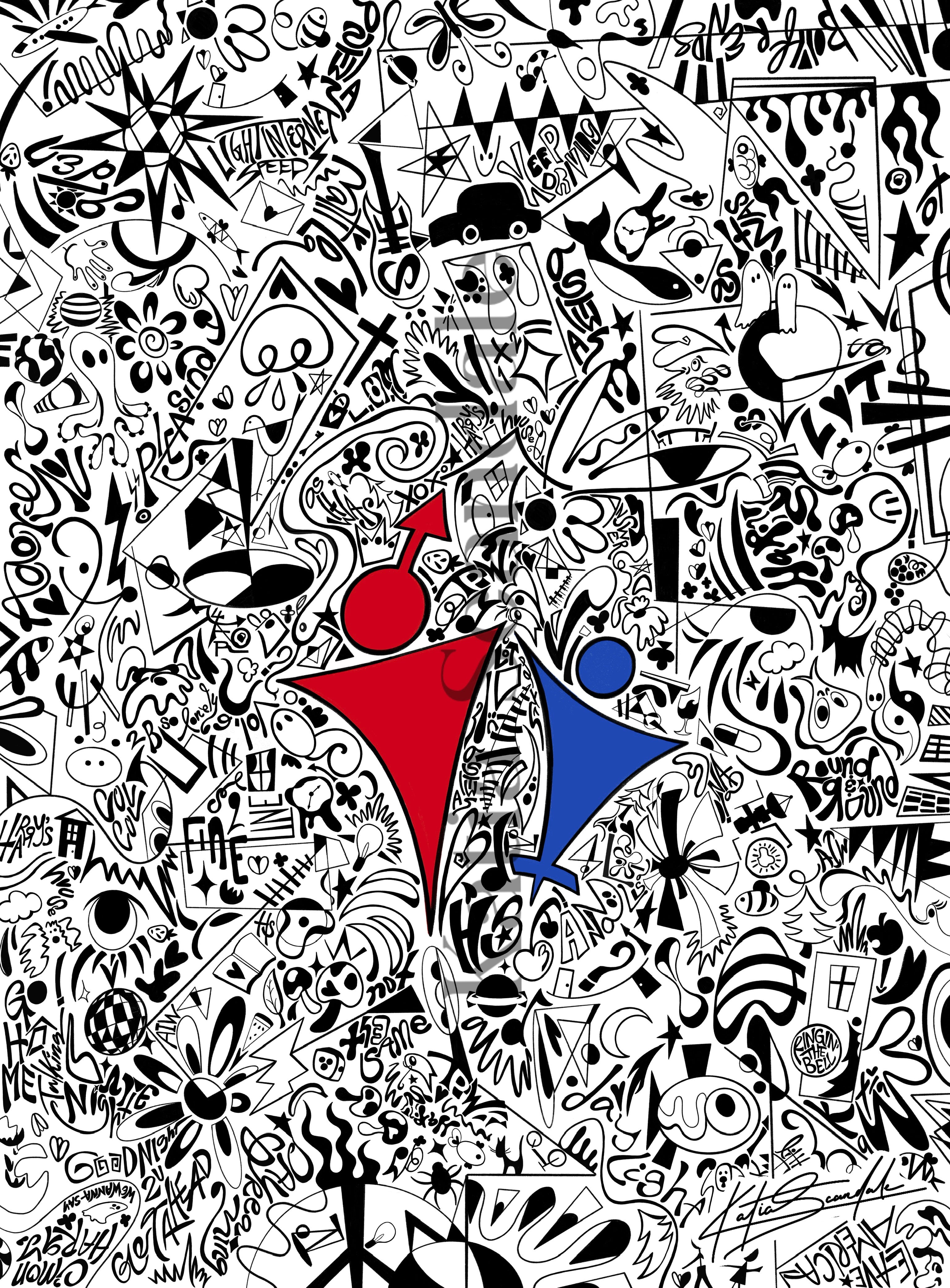 "Not the Same" Art Print