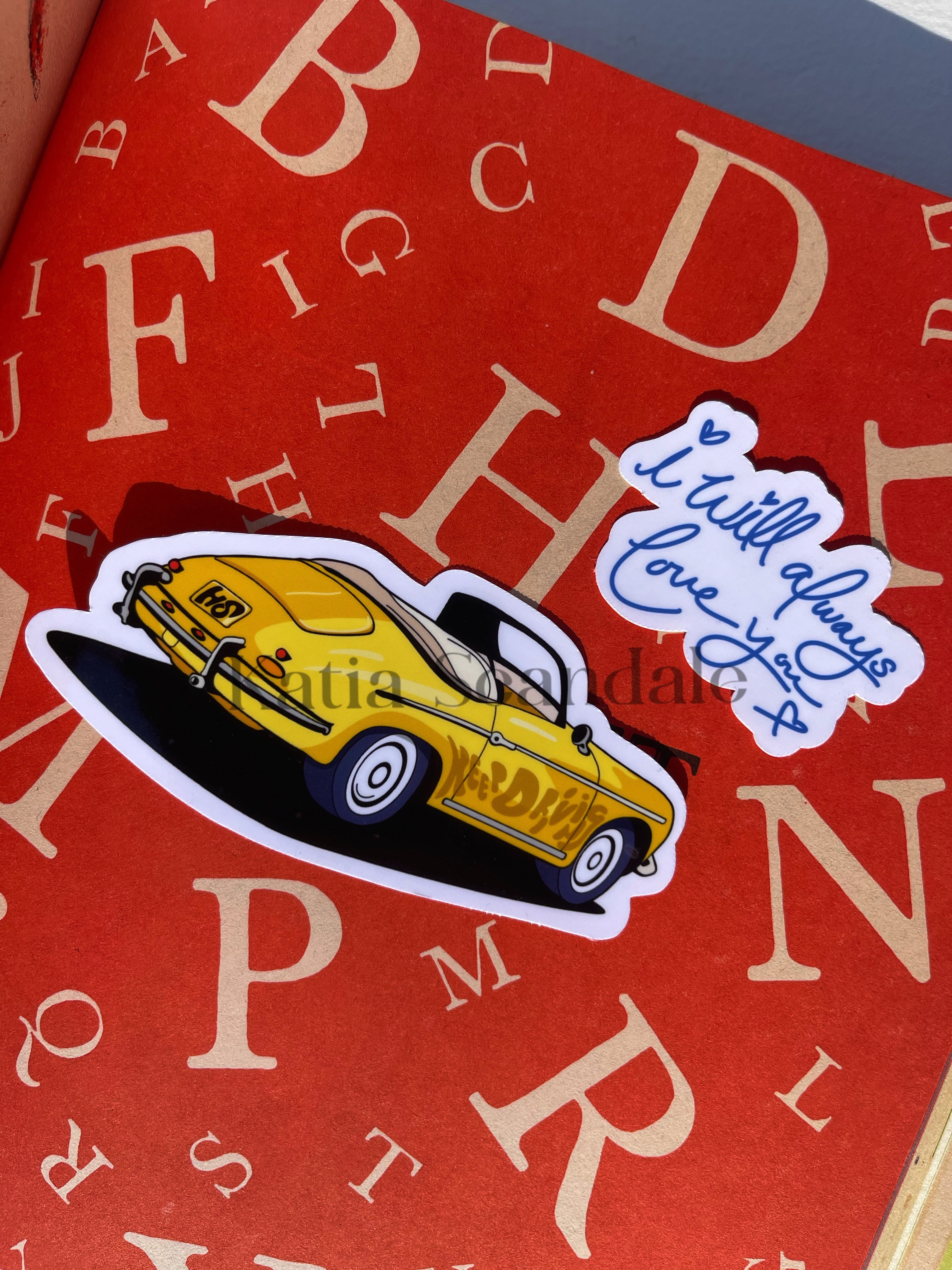 "I Will Always Love You" Sticker Set