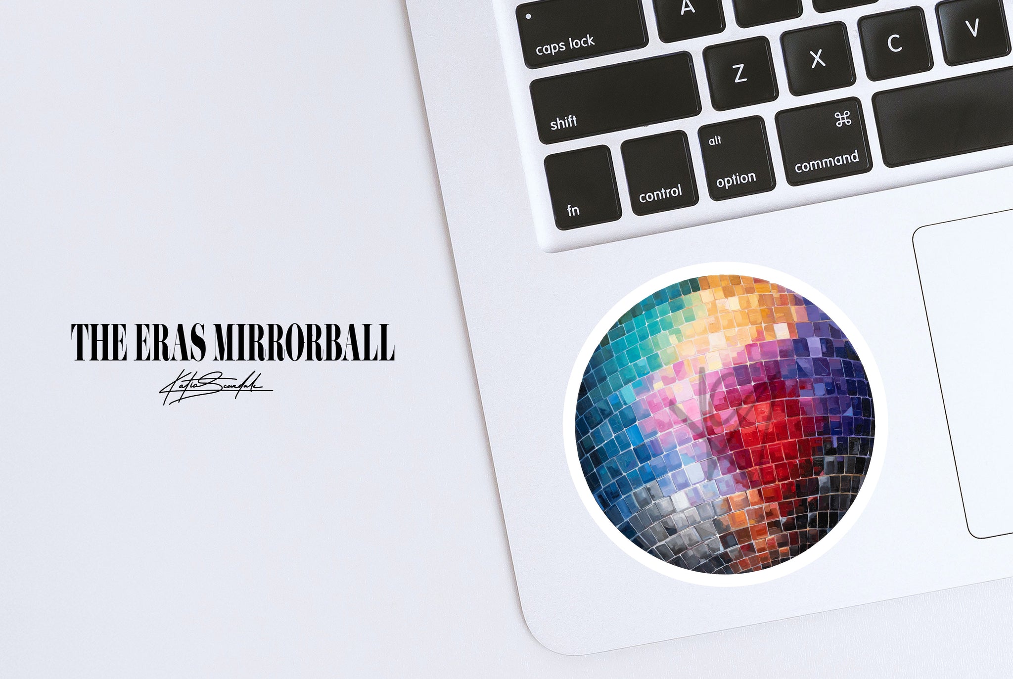 The Eras Mirrorball Sticker