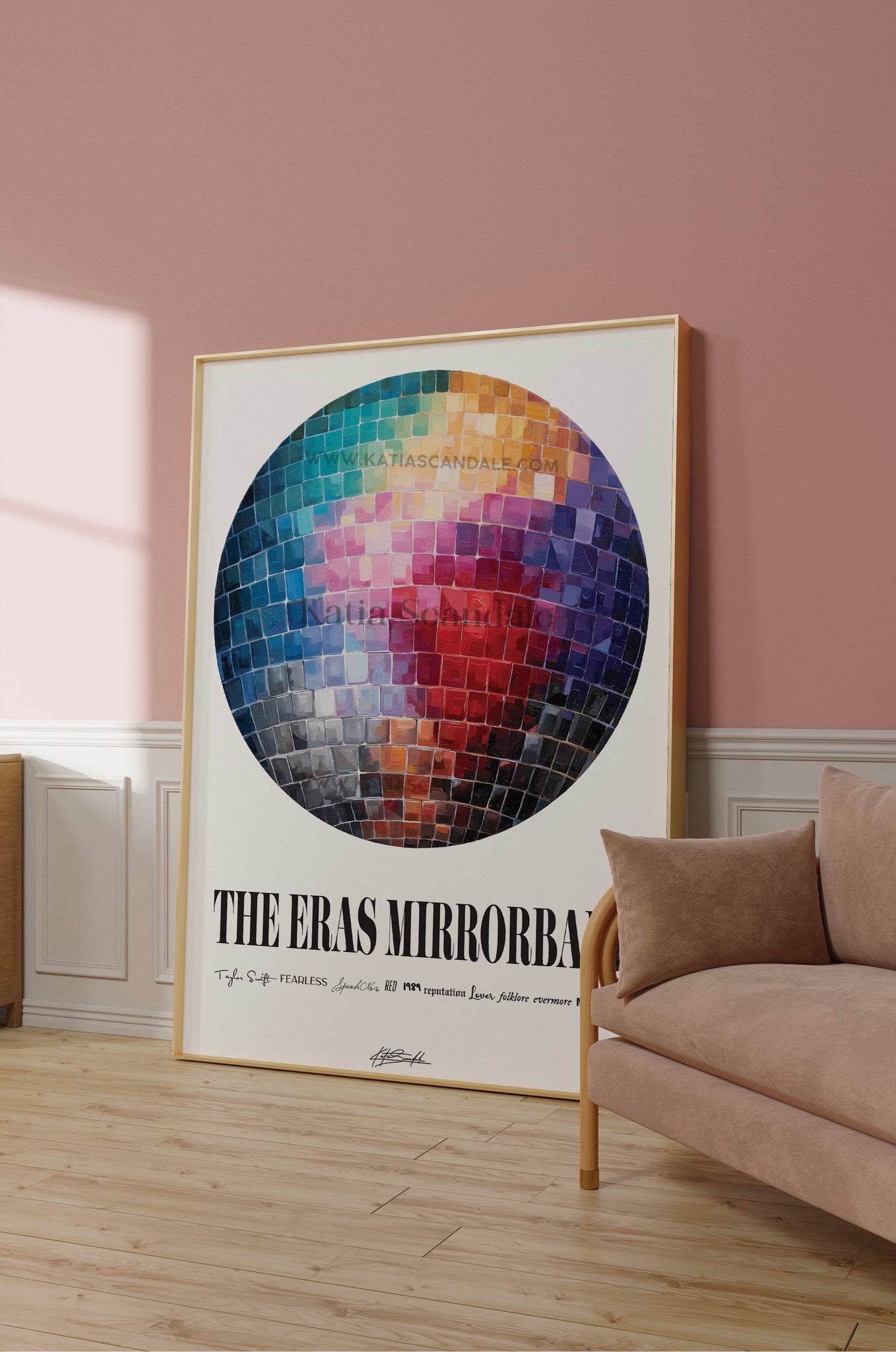 The Eras Mirrorball Sticker – Katia Scandale