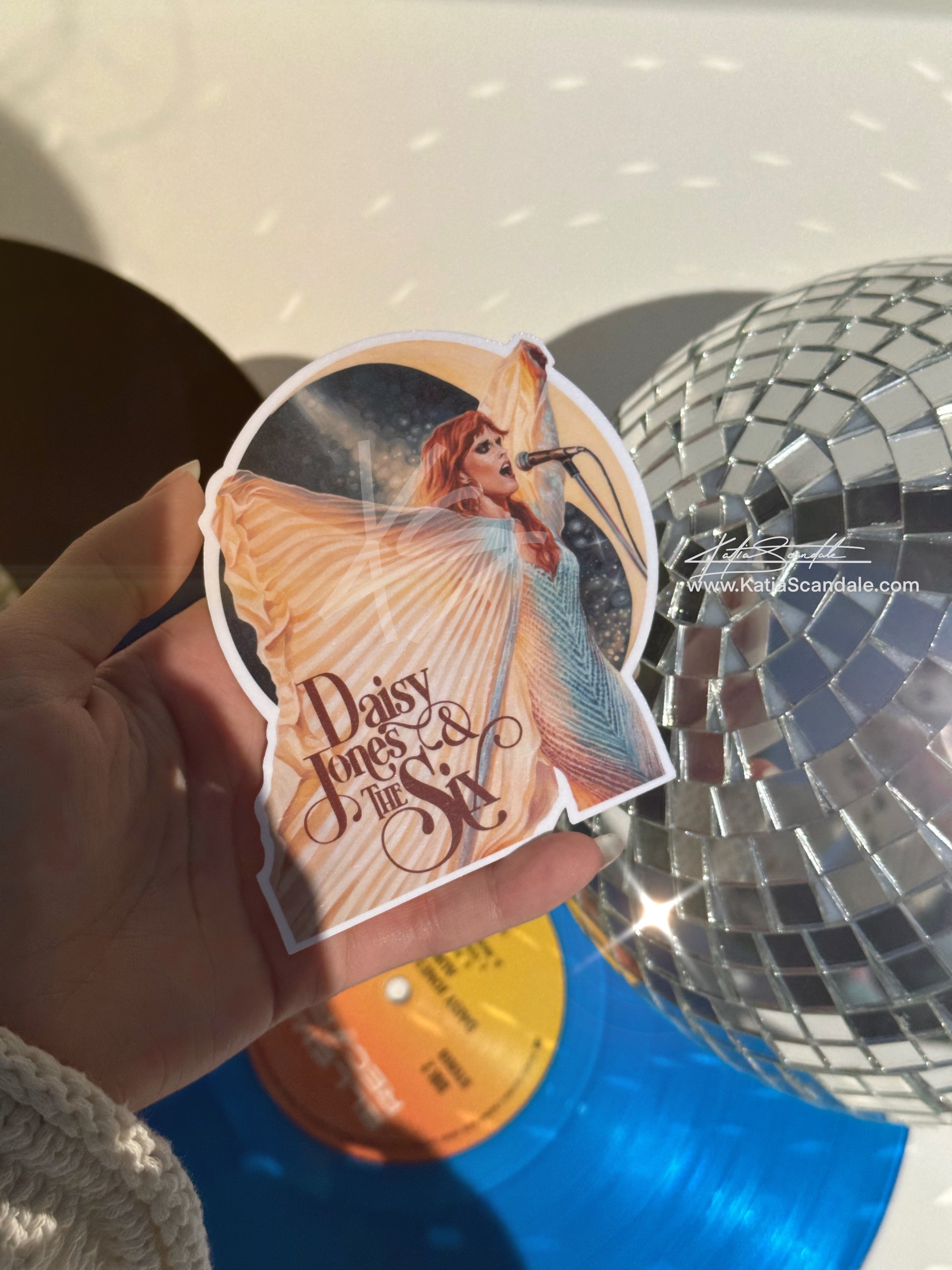 "Daisy in Bloom" Sticker