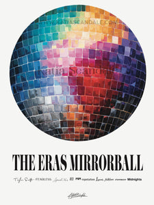 The Eras Mirrorball (Taylor's Version) Art Print